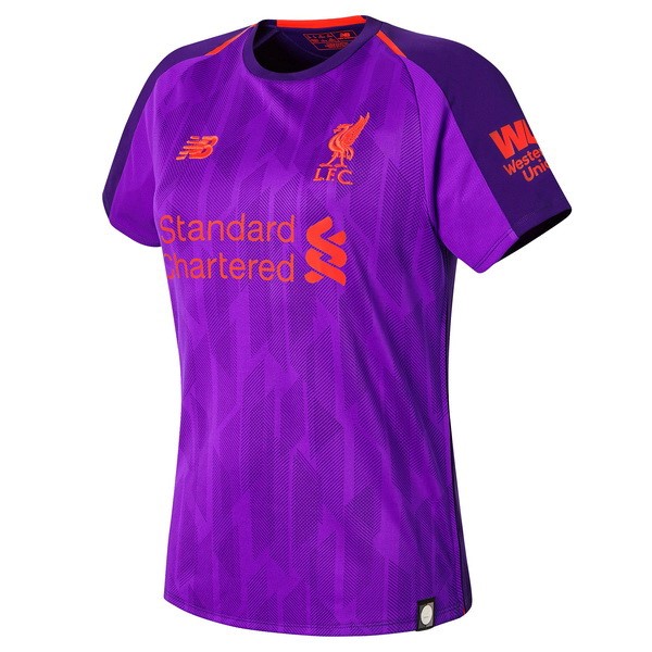 Camiseta Liverpool Segunda equipo Mujer 2018-19 Purpura